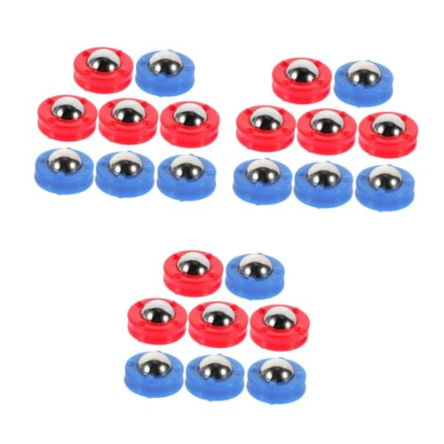 VANZACK 24 Stck. Teiliges Tischfußball Zubehör rutschfeste Sliding Beads Rollende Spielperlen in Blau und Rot Kompakt Leicht und Langlebig für Verbessertes Spielerlebnis VANZACK 24 Stck. Teiliges Tischfußball Zubehör rutschfeste Sliding Beads Rollende Spielperlen in Blau und Rot Kompakt Leicht und Langlebig für Verbessertes Spielerlebnis von VANZACK