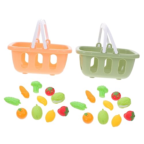 VANZACK 2sätze Mini Einkaufsbaskett Kunstgemüse Und Früchten Teiliges Spielzeug Für Puppenhaus Und Rollenspiele Für Handliche Und Sichere Designs Ohne Scharfe Kanten VANZACK 2sätze Mini Einkaufsbaskett Kunstgemüse Und Früchten Teiliges Spielzeug Für Puppenhaus Und Rollenspiele Für Handliche Und Sichere Designs Ohne Scharfe Kanten von VANZACK