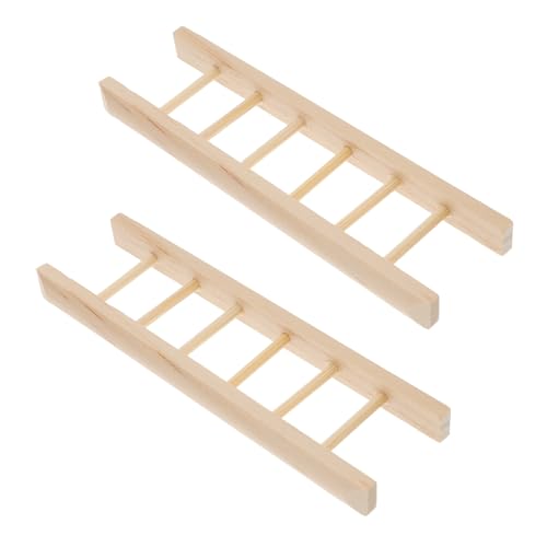 VANZACK 2Stücke Mini Holzleiter Für Puppenhaus Handgefertigte Miniaturleiter Aus Holz Für Gartenlandschaften Und Modellbau Natürliche Holzfarbe Maßstab VANZACK 2Stücke Mini Holzleiter Für Puppenhaus Handgefertigte Miniaturleiter Aus Holz Für Gartenlandschaften Und Modellbau Natürliche Holzfarbe Maßstab von VANZACK