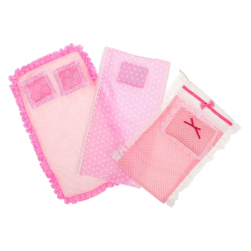 VANZACK 3 Sätze Maßstab Realistische Schlafzimmer Möbel Zubehör Mini Schlafkissen Leichtes Material Passform VANZACK 3 Sätze Maßstab Realistische Schlafzimmer Möbel Zubehör Mini Schlafkissen Leichtes Material Passform von VANZACK