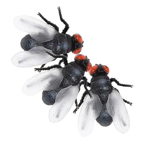 VANZACK 3 Stück Simulierte Insektenunterrichtshilfen simulierte Insektenfiguren kleine realistische Fliegenfigur Plastische realistische Fliegen gefälschte Insekten Plastik Schwarz VANZACK 3 Stück Simulierte Insektenunterrichtshilfen simulierte Insektenfiguren kleine realistische Fliegenfigur Plastische realistische Fliegen gefälschte Insekten Plastik Schwarz von VANZACK