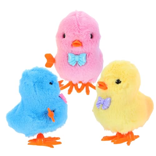 VANZACK 3 Stück Teiliges Aufziehspielzeug Küken Kleine Springende Hühner Kinderfreundlich Handlich Wind Up Mechanismus Ostern für Kleinkinder Zufällige Farbe Zufällige Farbe VANZACK 3 Stück Teiliges Aufziehspielzeug Küken Kleine Springende Hühner Kinderfreundlich Handlich Wind Up Mechanismus Ostern für Kleinkinder Zufällige Farbe Zufällige Farbe von VANZACK