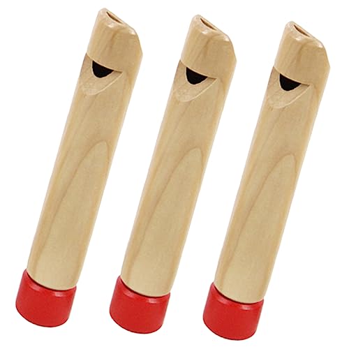VANZACK 3 Stück Teiliges Holzpfeifen Leicht Klein Handlich Pädagogisch Musikalisch Fördernd für Jungen Mädchen VANZACK 3 Stück Teiliges Holzpfeifen Leicht Klein Handlich Pädagogisch Musikalisch Fördernd für Jungen Mädchen von VANZACK