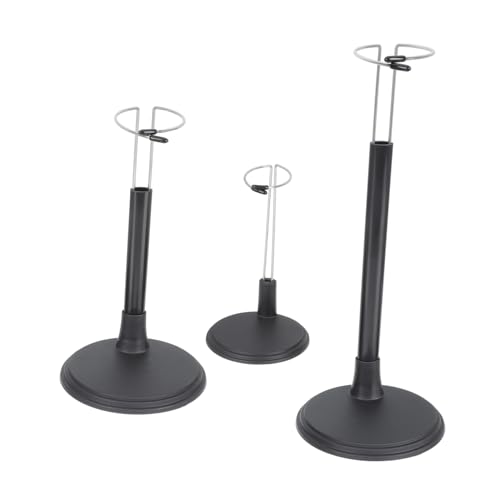VANZACK 3 Stück Teiliges Puppenständer Robustem Material Verstellbare Halterung für Figuren Stabile Display Racks für Puppenaufbewahrung und Dekoration im Kinderzimmer VANZACK 3 Stück Teiliges Puppenständer Robustem Material Verstellbare Halterung für Figuren Stabile Display Racks für Puppenaufbewahrung und Dekoration im Kinderzimmer von VANZACK