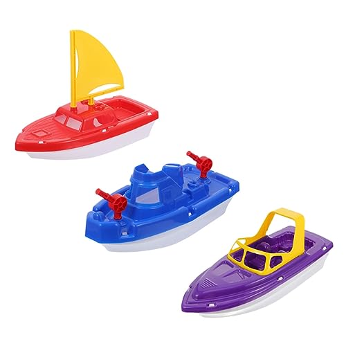 VANZACK 3 Stück Teiliges Sandspielzeug aus Langlebigem Kunststoff Segelboot und Speedboot Leicht Tragbar und Griffig Outdoor Wasserspielzeug für Junge Mädchen und Kleinkinder VANZACK 3 Stück Teiliges Sandspielzeug aus Langlebigem Kunststoff Segelboot und Speedboot Leicht Tragbar und Griffig Outdoor Wasserspielzeug für Junge Mädchen und Kleinkinder von VANZACK