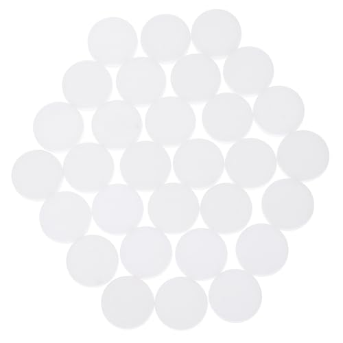 VANZACK 30 Stück Teiliges Runder Kunststoff Spielsteine in Schwarz und Weiß Stabile Ersatzteile Glatte Oberfläche Tragbar für Brettspiele und Schachzubehör Geeignet für Erwachsene VANZACK 30 Stück Teiliges Runder Kunststoff Spielsteine in Schwarz und Weiß Stabile Ersatzteile Glatte Oberfläche Tragbar für Brettspiele und Schachzubehör Geeignet für Erwachsene von VANZACK