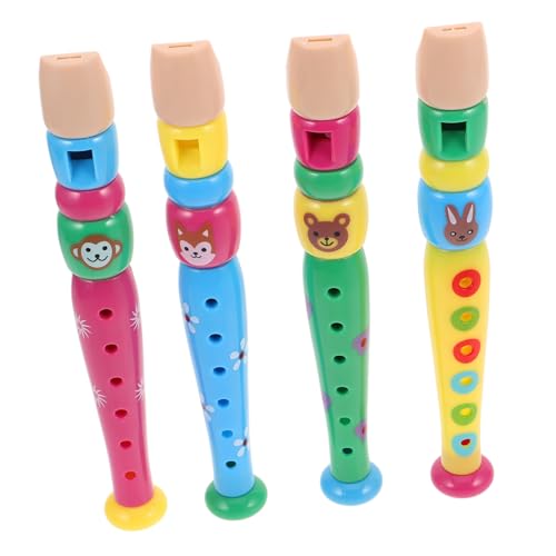 VANZACK 4 Stück Kinderblockflöte Teiliges aus Leichtem Kunststoff mit Löchern Sicher und Einfach zu Geeignet für Kleine Hände für Schule und Musikunterricht zur Musikalischer Fähigkeiten VANZACK 4 Stück Kinderblockflöte Teiliges aus Leichtem Kunststoff mit Löchern Sicher und Einfach zu Geeignet für Kleine Hände für Schule und Musikunterricht zur Musikalischer Fähigkeiten von VANZACK