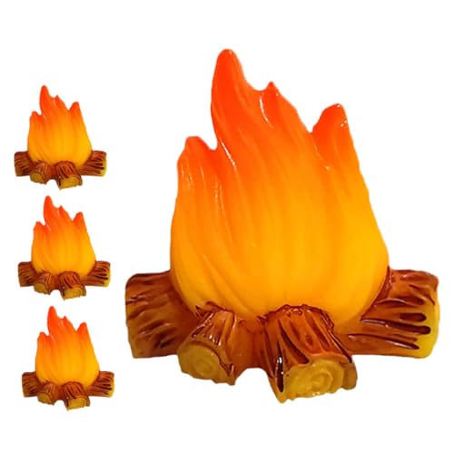 VANZACK 4 Stück Mini Künstliches Teiliges Detailreiches Puppenhaus Zubehör Vielseitige Mikro Landschaftsdekoration für Camping Party und Sandtisch Rustikal und Modern Einsetzbar VANZACK 4 Stück Mini Künstliches Teiliges Detailreiches Puppenhaus Zubehör Vielseitige Mikro Landschaftsdekoration für Camping Party und Sandtisch Rustikal und Modern Einsetzbar von VANZACK