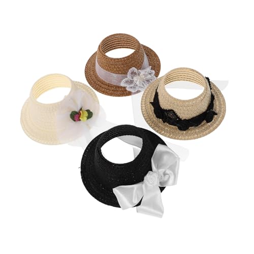 VANZACK 4 Stück Puppenhut Zubehör Kleine Partyhüte Mini Zylinder Kleine Hüte Dekoration Mini Puppenhut Bastelbedarf VANZACK 4 Stück Puppenhut Zubehör Kleine Partyhüte Mini Zylinder Kleine Hüte Dekoration Mini Puppenhut Bastelbedarf von VANZACK