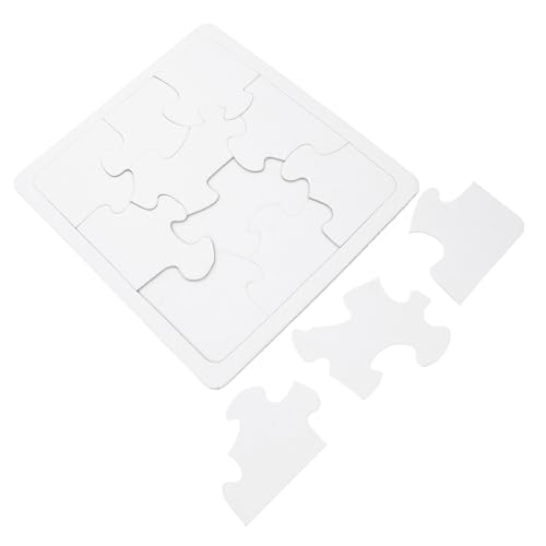 VANZACK 4 Stück Teiliges DIY Blanko Puzzle zum Bemalen Sicher mit Abgerundeten Kanten Beschreibbar und Individuell Gestaltbar für Hochzeitsgastgeschenke und Kreative Kinderaktivitäten VANZACK 4 Stück Teiliges DIY Blanko Puzzle zum Bemalen Sicher mit Abgerundeten Kanten Beschreibbar und Individuell Gestaltbar für Hochzeitsgastgeschenke und Kreative Kinderaktivitäten von VANZACK