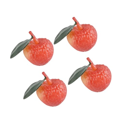 VANZACK 4 Stück Teiliges Künstliche Litschis aus PVC Realistische Simulation Langlebig und Bruchsicher Naturgetreue Dekoration für Restaurant Markt Schule und Fotografie VANZACK 4 Stück Teiliges Künstliche Litschis aus PVC Realistische Simulation Langlebig und Bruchsicher Naturgetreue Dekoration für Restaurant Markt Schule und Fotografie von VANZACK