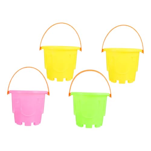 VANZACK 4 Stück Teiliges Mini Sandspielzeug Eimer aus Kunststoff Bunte Kinderstrand Sandkasten Eimer Leicht und Kreativ für Outdoor Spiel und Eltern Junge Mädchen aktivitäten VANZACK 4 Stück Teiliges Mini Sandspielzeug Eimer aus Kunststoff Bunte Kinderstrand Sandkasten Eimer Leicht und Kreativ für Outdoor Spiel und Eltern Junge Mädchen aktivitäten von VANZACK