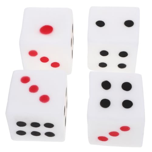 VANZACK 4 Stück Teiliges Würfel Stressspielzeug aus Leichtem Kunststoff Niedliche Würfelform zum Drücken und Entspannen Büro Party dekompression für Erwachsene VANZACK 4 Stück Teiliges Würfel Stressspielzeug aus Leichtem Kunststoff Niedliche Würfelform zum Drücken und Entspannen Büro Party dekompression für Erwachsene von VANZACK