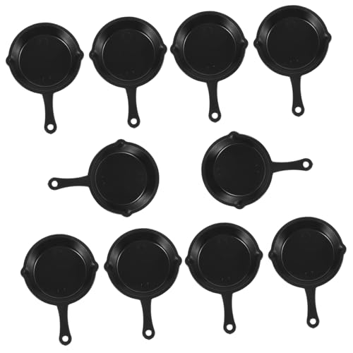 VANZACK 40 Stück Teiliges Mini Bratpfannen Miniatur Kochgeschirr Kunststoff DIY Puppenhaus Dekorationen mit Aufhängeöse Langlebig Realistisch Gestaltet für Kreative Bastelprojekte VANZACK 40 Stück Teiliges Mini Bratpfannen Miniatur Kochgeschirr Kunststoff DIY Puppenhaus Dekorationen mit Aufhängeöse Langlebig Realistisch Gestaltet für Kreative Bastelprojekte von VANZACK