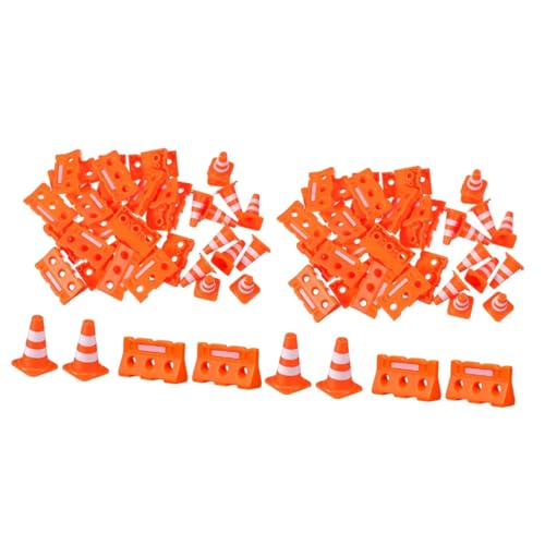 VANZACK 48 Teiliges Mini Verkehrszeichen aus Kunststoff Inklusive Orangene Mini Verkehrskegel Pädagogisches Sicheres und Kreatives Lernspielzeug für BAU von Straßen und Parkplätzen VANZACK 48 Teiliges Mini Verkehrszeichen aus Kunststoff Inklusive Orangene Mini Verkehrskegel Pädagogisches Sicheres und Kreatives Lernspielzeug für BAU von Straßen und Parkplätzen von VANZACK