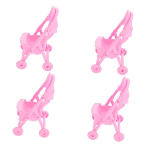 VANZACK 4stücke Teiliges Mini Puppenwagen Aus Kunststoff Realistische Spielzeug-Trolley Modelle Für Rollenspiele Zubehör Für Puppenhäuser Leuchtendem VANZACK 4stücke Teiliges Mini Puppenwagen Aus Kunststoff Realistische Spielzeug-Trolley Modelle Für Rollenspiele Zubehör Für Puppenhäuser Leuchtendem von VANZACK