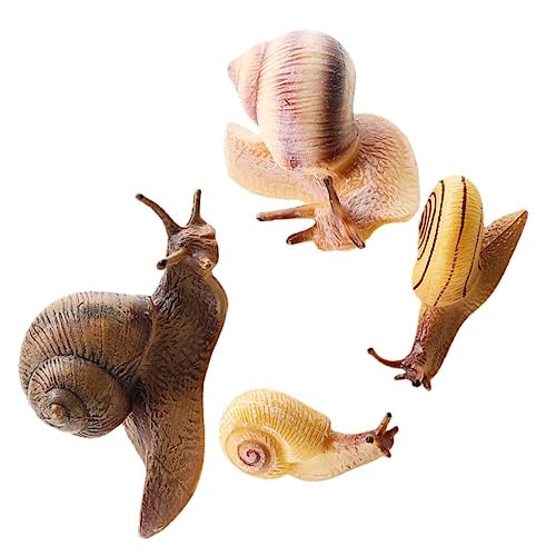 VANZACK 4stücke Gartenschnecken-dekor Schnecke Figur Aquarium Dekoration Blumentopf Ornament Pädagogisches Requisit Für Junge Mädchen Tier Kuchen Dekor VANZACK 4stücke Gartenschnecken-dekor Schnecke Figur Aquarium Dekoration Blumentopf Ornament Pädagogisches Requisit Für Junge Mädchen Tier Kuchen Dekor von VANZACK
