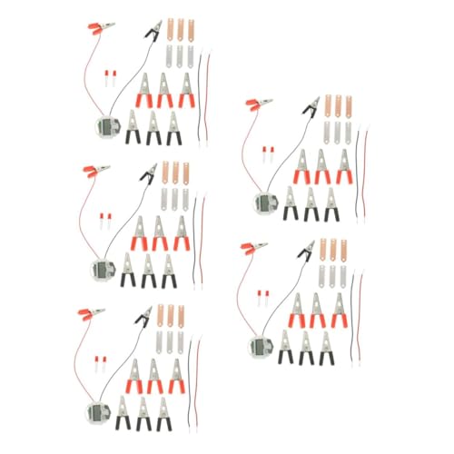 VANZACK 5 Sätze DIY Obstbatterie Experimentierkasten mit Kartoffeluhr Science Kit für Schüler Einfache Montage Pädagogisches Fruchtbatterie Lernspielzeug für Zuhause und Schule Fördert VANZACK 5 Sätze DIY Obstbatterie Experimentierkasten mit Kartoffeluhr Science Kit für Schüler Einfache Montage Pädagogisches Fruchtbatterie Lernspielzeug für Zuhause und Schule Fördert von VANZACK