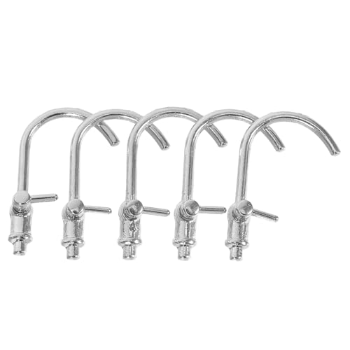 VANZACK 5 Stück Miniatur Szenenspielzeug Miniaturküche Miniatur Requisiten Badezimmer Küchenzubehör Mini Badezimmer Spielset Puppenhaus Wasserhahn VANZACK 5 Stück Miniatur Szenenspielzeug Miniaturküche Miniatur Requisiten Badezimmer Küchenzubehör Mini Badezimmer Spielset Puppenhaus Wasserhahn von VANZACK