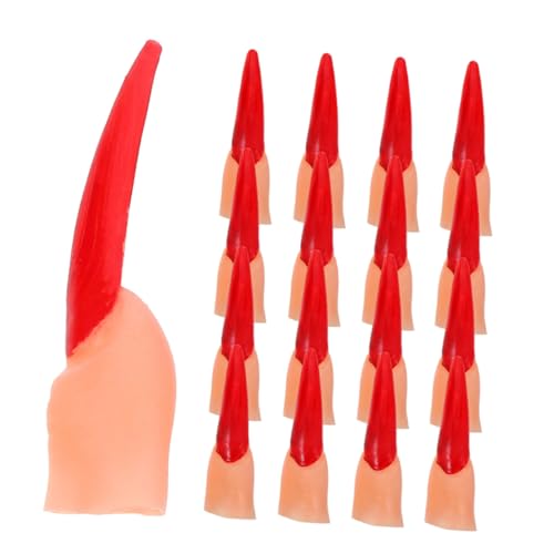 VANZACK 50 Stück Halloween Falschfinger Zauberer Requisite Streich Fingertrick Requisite Horror Nägel Gimmick Für Tricks Gefälschte Finger Kleine Gefälschte VANZACK 50 Stück Halloween Falschfinger Zauberer Requisite Streich Fingertrick Requisite Horror Nägel Gimmick Für Tricks Gefälschte Finger Kleine Gefälschte von VANZACK