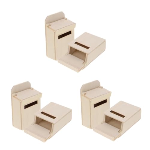 VANZACK 6 Stck. Mini-briefkasten-Ornament Deko Briefkästen Für Haus Draußen Miniatur Süßer Briefkasten Kleiner Spielzeugbriefkasten Kleines Briefkastenspielzeug Mini -hausmöbel Hölzern VANZACK 6 Stck. Mini-briefkasten-Ornament Deko Briefkästen Für Haus Draußen Miniatur Süßer Briefkasten Kleiner Spielzeugbriefkasten Kleines Briefkastenspielzeug Mini -hausmöbel Hölzern von VANZACK