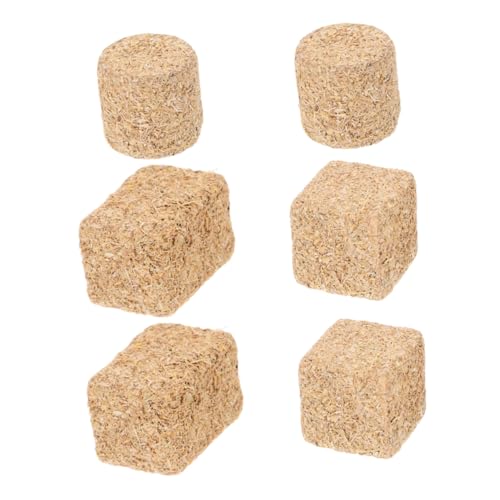 VANZACK 6 Stück Teiliges Miniatur Heuballen Realistisch Handgefertigte Kleine Heuballen für Bauernhof dekor DIY Basteln Puppenhaus und Garten Rustikaler Charme für Ländliche Szenen VANZACK 6 Stück Teiliges Miniatur Heuballen Realistisch Handgefertigte Kleine Heuballen für Bauernhof dekor DIY Basteln Puppenhaus und Garten Rustikaler Charme für Ländliche Szenen von VANZACK