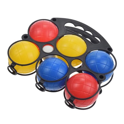 VANZACK 6-Teiliges Set Beach-Boccia-Kugel Boccia-Spiel Boccia am Strand Spielzeug für Kleinkinder Strandspielzeug für Spielzeug für Kinder kinderspielzeug Kid Toys Boccia-Bälle Strandbälle von VANZACK