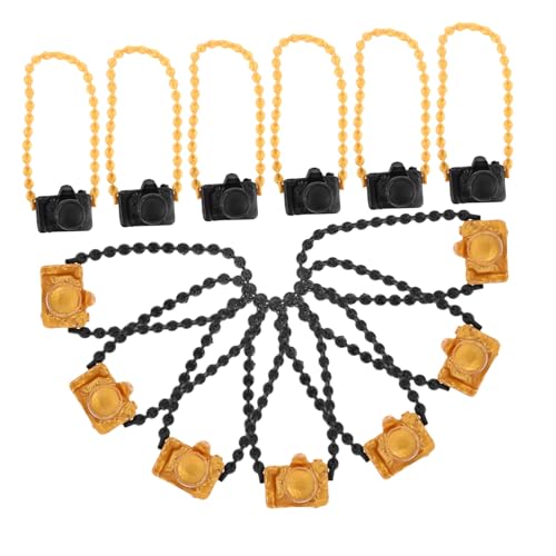 VANZACK 60 Stück Teiliges Puppenhaus Miniatur Vintage Kamera mit Tragekette Dekorative Kamera Anhänger für Puppen Tragbares Zubehör für Puppenhaus Dekoration VANZACK 60 Stück Teiliges Puppenhaus Miniatur Vintage Kamera mit Tragekette Dekorative Kamera Anhänger für Puppen Tragbares Zubehör für Puppenhaus Dekoration von VANZACK