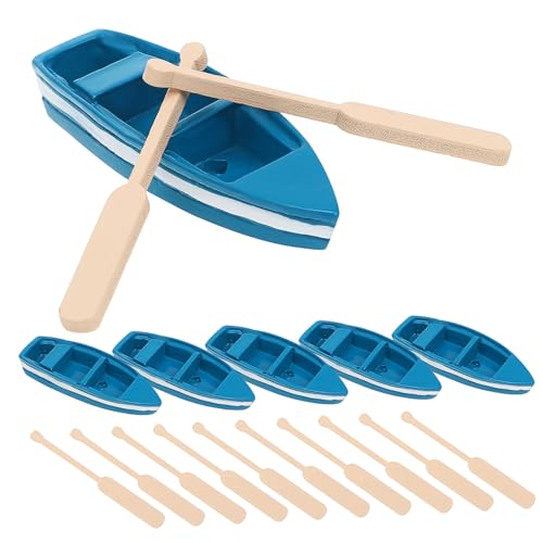 VANZACK 6 Stück Kleiner Holzboot Dekoration Nautisches Ruderboot Tischdekor Ozeanzimmer für Kinder und Erwachsene Einzigartiges Nautisches Design VANZACK 6 Stück Kleiner Holzboot Dekoration Nautisches Ruderboot Tischdekor Ozeanzimmer für Kinder und Erwachsene Einzigartiges Nautisches Design von VANZACK