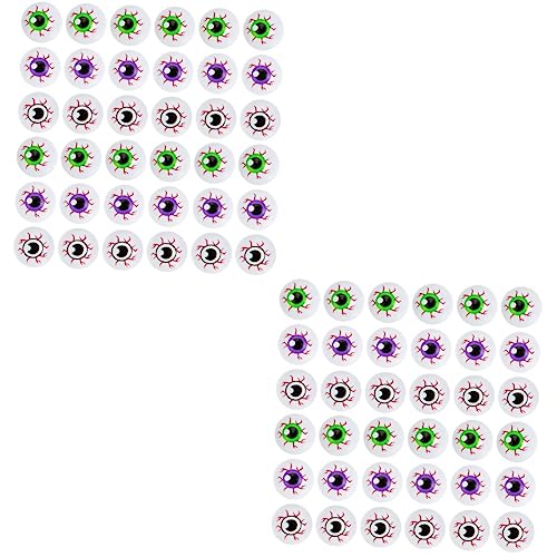 VANZACK 72 Teiliges Halloween Dekoration mit Hohlen Bunten Kunststoff Augen Kleine Gruselige Elastische Deko für Innenräume Themenpartys und Schaurige Halloween Atmosphäre VANZACK 72 Teiliges Halloween Dekoration mit Hohlen Bunten Kunststoff Augen Kleine Gruselige Elastische Deko für Innenräume Themenpartys und Schaurige Halloween Atmosphäre von VANZACK