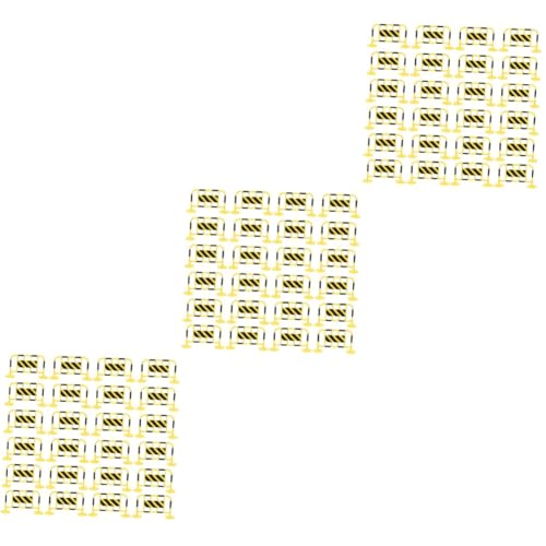 VANZACK 72 Teiliges Miniatur Verkehrsabsperrungs Spielset Realistische Gelbe Metallbarrieren Pädagogisches Lernspielzeug für Frühe Verkehrserziehung und Miniaturszenen VANZACK 72 Teiliges Miniatur Verkehrsabsperrungs Spielset Realistische Gelbe Metallbarrieren Pädagogisches Lernspielzeug für Frühe Verkehrserziehung und Miniaturszenen von VANZACK