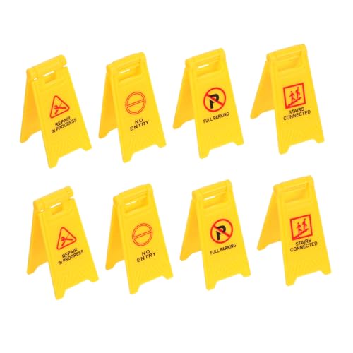 VANZACK 8 Stück Teiliges Kleine Verkehrszeichen Lernspielzeug Realistische Bunte Warnschilder aus Sicherem Kunststoff Pädagogische Verkehrszeichen Modelle für Spielerisches VANZACK 8 Stück Teiliges Kleine Verkehrszeichen Lernspielzeug Realistische Bunte Warnschilder aus Sicherem Kunststoff Pädagogische Verkehrszeichen Modelle für Spielerisches von VANZACK