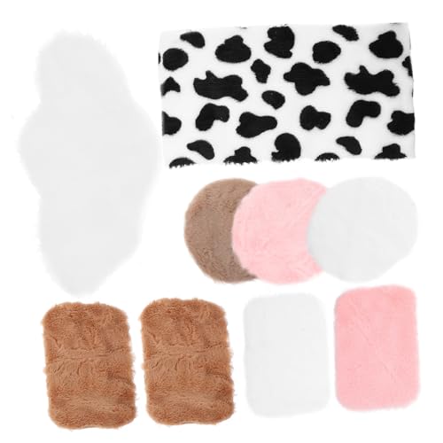 VANZACK 9 Stück Teiliges Mini Teppich aus Realistische Puppenhaus Deko Weiche Mini Bodenmatten für Miniatur Haus Zubehör Zufällige Farben für Wohnzimmer und Schlafzimmer VANZACK 9 Stück Teiliges Mini Teppich aus Realistische Puppenhaus Deko Weiche Mini Bodenmatten für Miniatur Haus Zubehör Zufällige Farben für Wohnzimmer und Schlafzimmer von VANZACK