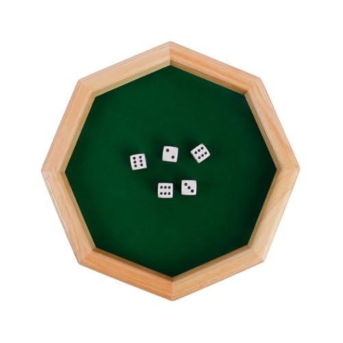 VANZACK Achteckiges Würfelspiel für Party und Freizeit Tragbares Trinkspiel mit Glatter Oberfläche Einfach Verstauen für Bar Ktv und Gesellige Runden VANZACK Achteckiges Würfelspiel für Party und Freizeit Tragbares Trinkspiel mit Glatter Oberfläche Einfach Verstauen für Bar Ktv und Gesellige Runden von VANZACK