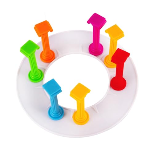 VANZACK Balancierende Bauklötze aus Langlebigem Kunststoff Kindersicher Ergonomisch Geformt Pädagogisches Stapelspielzeug für Ab Jahr Fördert Motorik und Eltern Junge Mädchen interaktion VANZACK Balancierende Bauklötze aus Langlebigem Kunststoff Kindersicher Ergonomisch Geformt Pädagogisches Stapelspielzeug für Ab Jahr Fördert Motorik und Eltern Junge Mädchen interaktion von VANZACK