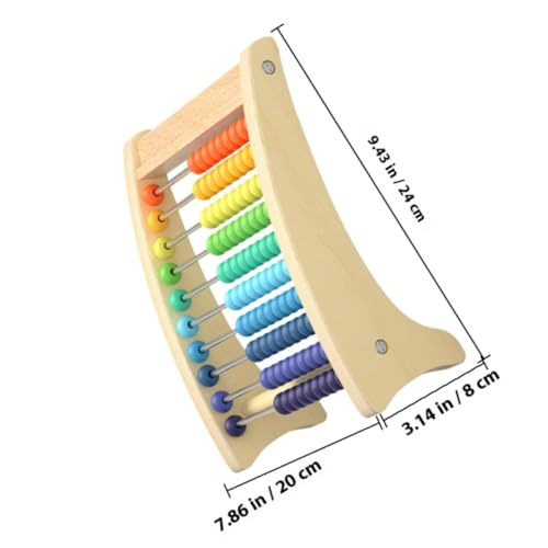 VANZACK Bunter Holz rechenrahmen Abakus Lernspielzeug für Frühe Arithmetik von Kognition Hand Auge koordination Robust und Sicher VANZACK Bunter Holz rechenrahmen Abakus Lernspielzeug für Frühe Arithmetik von Kognition Hand Auge koordination Robust und Sicher von VANZACK