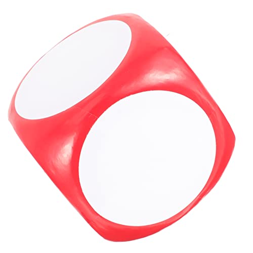 VANZACK Großer Leerer Schaumstoffwürfel Rot Leichtes DIY Würfelspiel für Abwischbar Geräuscharm Vielseitig für Party Spiel und Bildungsspielzeug VANZACK Großer Leerer Schaumstoffwürfel Rot Leichtes DIY Würfelspiel für Abwischbar Geräuscharm Vielseitig für Party Spiel und Bildungsspielzeug von VANZACK