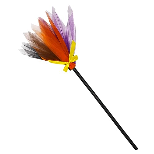 VANZACK Halloween Hexenbesen Buntes Design Wiederverwendbar Vielseitige Halloween und Party Deko Kinderfreundliches Hexen Cosplay Zubehör Langlebige Hexenbesen Requisite VANZACK Halloween Hexenbesen Buntes Design Wiederverwendbar Vielseitige Halloween und Party Deko Kinderfreundliches Hexen Cosplay Zubehör Langlebige Hexenbesen Requisite von VANZACK