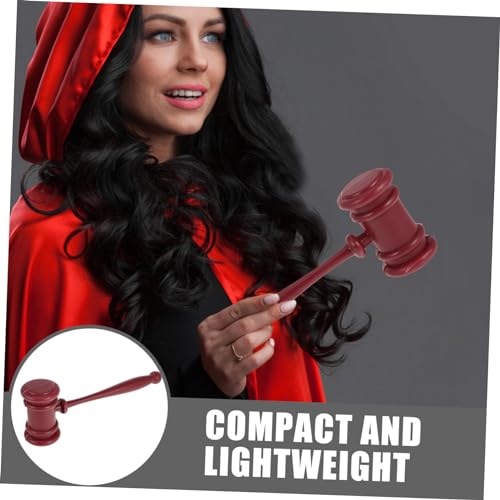 VANZACK Halloween Richterhammer Kostüm Requisit Leichter Gerichtssaal Hammer für Erwachsenenspiel Originelles Accessoire für Richter und Juristenmottoparty für Theater und Halloween VANZACK Halloween Richterhammer Kostüm Requisit Leichter Gerichtssaal Hammer für Erwachsenenspiel Originelles Accessoire für Richter und Juristenmottoparty für Theater und Halloween von VANZACK