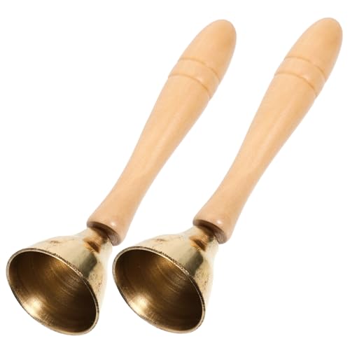 VANZACK Handglocken Handheld Percussion Instrument aus Reinem Kupfer mit Griff Sicher und Ergonomisch Musikalisches Lernspielzeug für Kreativität und Konzentration VANZACK Handglocken Handheld Percussion Instrument aus Reinem Kupfer mit Griff Sicher und Ergonomisch Musikalisches Lernspielzeug für Kreativität und Konzentration von VANZACK