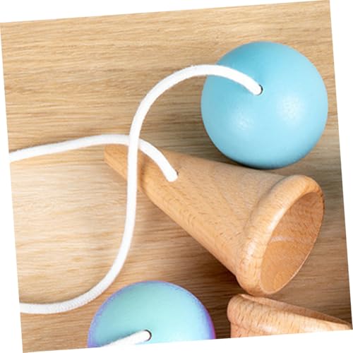 VANZACK Holz Kendama Geschicklichkeitstraining Motorik Koordinationstraining Traditionelles Japanisches Geschicklichkeitsball Geschenk für Jungen und Mädchen VANZACK Holz Kendama Geschicklichkeitstraining Motorik Koordinationstraining Traditionelles Japanisches Geschicklichkeitsball Geschenk für Jungen und Mädchen von VANZACK