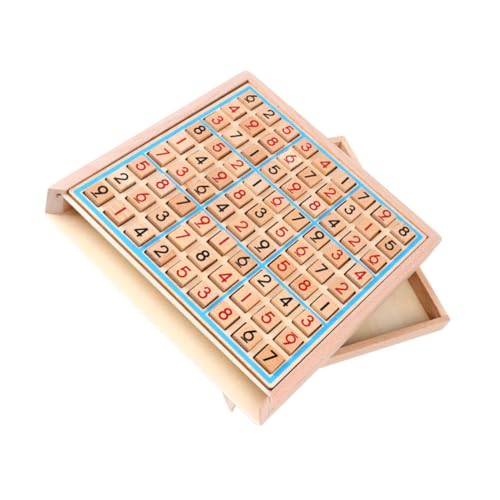 VANZACK Holz Sudoku Spielset Lernspielzeug für Pädagogisches Denkspiel Logik Hand Auge koordination und Gehirnentwicklung Leicht und Tragbar Natürliches Holzmaterial VANZACK Holz Sudoku Spielset Lernspielzeug für Pädagogisches Denkspiel Logik Hand Auge koordination und Gehirnentwicklung Leicht und Tragbar Natürliches Holzmaterial von VANZACK