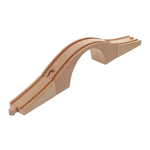 VANZACK Holzeisenbahn Brücke aus Holz Assemble Zug Brücke Kreative Eisenbahn Zubehör Langlebig und Praktisch Geeignet für Junge Mädchen und Ab Jahren Ergänzungsset für Bahn Szenen VANZACK Holzeisenbahn Brücke aus Holz Assemble Zug Brücke Kreative Eisenbahn Zubehör Langlebig und Praktisch Geeignet für Junge Mädchen und Ab Jahren Ergänzungsset für Bahn Szenen von VANZACK