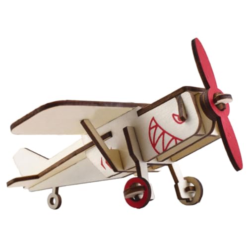 VANZACK Holzpuzzle Flugzeug Bausatz DIY Bastelset Lernspielzeug Pädagogisch Sicher Naturbelassen VANZACK Holzpuzzle Flugzeug Bausatz DIY Bastelset Lernspielzeug Pädagogisch Sicher Naturbelassen von VANZACK