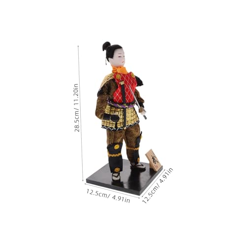 VANZACK Japanische Samurai Puppe Desktop Deko Exquisit Handgefertigt Japanischer Krieger Ninja Ornament Traditionelle Japanische Kultur Raumdekoration VANZACK Japanische Samurai Puppe Desktop Deko Exquisit Handgefertigt Japanischer Krieger Ninja Ornament Traditionelle Japanische Kultur Raumdekoration von VANZACK