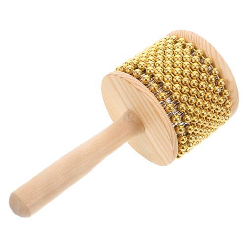 VANZACK Kleine Cabasa mit Holzgriff Kompakt und Robust für Jazz und Latinmusik Tragbares Hand Percussion Instrument für Musikbands und Kognitive Spiele Geeignet für Innen und VANZACK Kleine Cabasa mit Holzgriff Kompakt und Robust für Jazz und Latinmusik Tragbares Hand Percussion Instrument für Musikbands und Kognitive Spiele Geeignet für Innen und von VANZACK