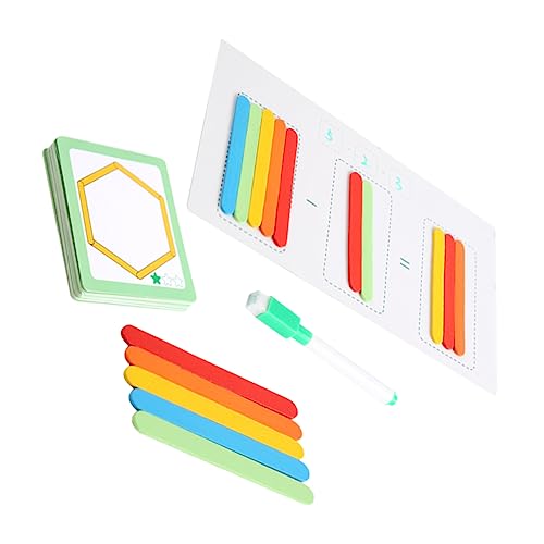 VANZACK Lernspielzeug Mathe Zählstäbe Holz Pädagogisches Rechenhilfsmittel für Vorschulkinder Robustes Handfreundliches Material Fördert Spielerisch Zahlenverständnis und Eltern Junge VANZACK Lernspielzeug Mathe Zählstäbe Holz Pädagogisches Rechenhilfsmittel für Vorschulkinder Robustes Handfreundliches Material Fördert Spielerisch Zahlenverständnis und Eltern Junge von VANZACK