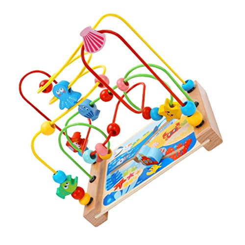 VANZACK Lernspielzeug Perlenlabyrinth mit Bunten Kugeln Kognitives Montessori und Koordinationsfähigkeiten Geeignet für Kleinkinder und Vorschulkinder Ab Jahr VANZACK Lernspielzeug Perlenlabyrinth mit Bunten Kugeln Kognitives Montessori und Koordinationsfähigkeiten Geeignet für Kleinkinder und Vorschulkinder Ab Jahr von VANZACK