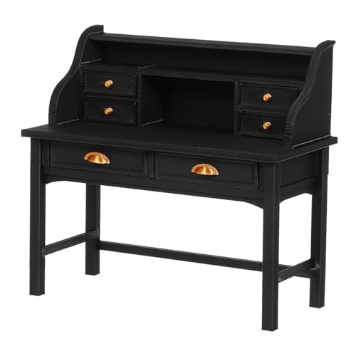 VANZACK Maßstab Puppenhaus Möbel mit Schublade Realistisches Detail Spieltisch für Puppenhaus Dekoratives Miniaturmöbel für Wohnzimmer Schlafzimmer Bibliothek VANZACK Maßstab Puppenhaus Möbel mit Schublade Realistisches Detail Spieltisch für Puppenhaus Dekoratives Miniaturmöbel für Wohnzimmer Schlafzimmer Bibliothek von VANZACK