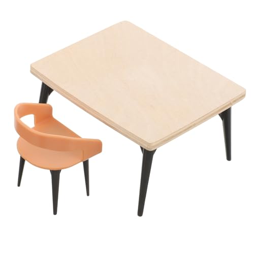 VANZACK Maßstab Realistische Esszimmer Tisch und Stühle Langlebiges Miniaturküchenmöbel Modell Platzsparend und Detailreich für VANZACK Maßstab Realistische Esszimmer Tisch und Stühle Langlebiges Miniaturküchenmöbel Modell Platzsparend und Detailreich für von VANZACK